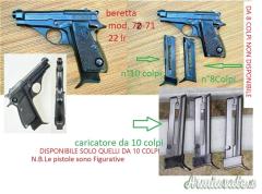 Per Beretta mod. 71 -72-75 cal 22 Lr