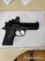 Beretta 92x comp -200 colpi sparati -9x19mm -comprata agosto 2025