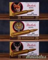 CERCO vecchie scatole munizioni Weatherby