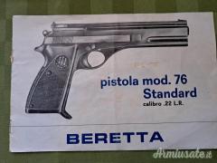 Beretta 76 Long Rifle  2 serie  .22 LR Long Rifle