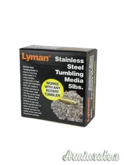 LYMAN Microaghi Graniglia in acciaio 5lb