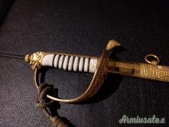 SCIABOLA REGIA MARINA BAGNATA ORO