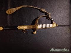 SCIABOLA REGIA MARINA BAGNATA ORO