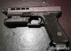 Glock 17 MOS - FTO Black Custom 9x21mm IMI