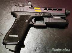 Glock 17 MOS - FTO Black Custom 9x21mm IMI