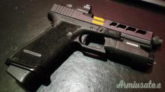Glock 17 MOS - FTO Black Custom 9x21mm IMI