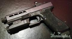 Glock 17 MOS - FTO Black Custom 9x21mm IMI