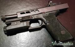 Glock 17 MOS - FTO Black Custom 9x21mm IMI