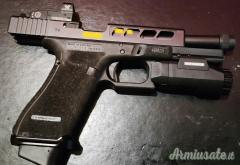Glock 17 MOS - FTO Black Custom 9x21mm IMI