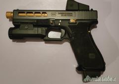 Glock 17 MOS - FTO Gold Custom 9x21mm IMI