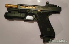 Glock 17 MOS - FTO Gold Custom 9x21mm IMI