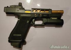 Glock 17 MOS - FTO Gold Custom 9x21mm IMI