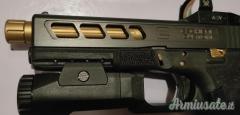 Glock 17 MOS - FTO Gold Custom 9x21mm IMI