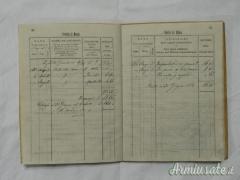 Libretto arruolamento regia guardia di finanza, 1890