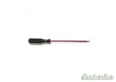 Bacchetta pistola in acciaio plastificato diam. 9