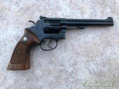 Revolver Smith e Wesson modello 17 cal 22lr canna 6 pollici ottime condizioni