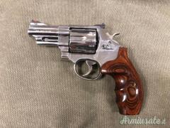Revolver Smith e Wesson 629 6 trail boss nikelata cal 44 mag canna 3 pollici pari al nuovo
