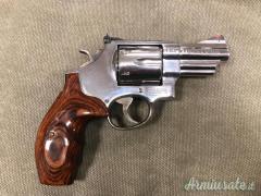 Revolver Smith e Wesson 629 6 trail boss nikelata cal 44 mag canna 3 pollici pari al nuovo