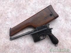 Pistola Mauser C96 commerciale cal 7.63 mauser produzione compresa tra il 1911 ed il 1915