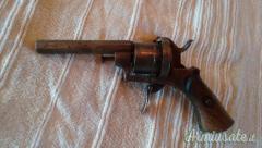 PISTOLA RIVOLTELLA CON PERCUSSORE A SPILLO ARMA ANTICA ANTECEDENTE AL 1890