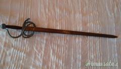 SCIABOLA LUNGA DI FABBRICAZIONE SPAGNOLA RIPRODUZIONE 