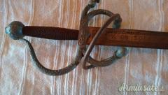 SCIABOLA LUNGA DI FABBRICAZIONE SPAGNOLA RIPRODUZIONE 