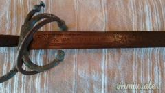 SCIABOLA LUNGA DI FABBRICAZIONE SPAGNOLA RIPRODUZIONE 