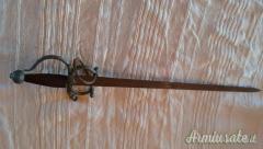 SCIABOLA LUNGA DI FABBRICAZIONE SPAGNOLA RIPRODUZIONE 