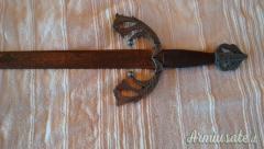 SCIABOLA LUNGA DI FABBRICAZIONE SPAGNOLA RIPRODUZIONE 