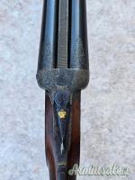Hunt & co side lock royal championship pigeon gun cal 16 canne 70 proveniente da collezione