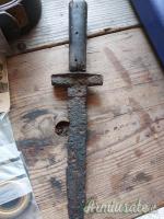 Coltello milizia confinaria da scavo mvsn