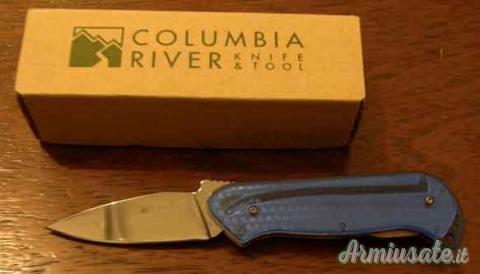COLTELLO COLUMBIA RIVER ROIO K BLU