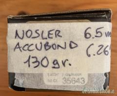 NOSLER ACCUBOND cal. 6,5mm (.264