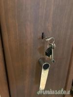 Cassaforte fucili 5 posti effetto legno