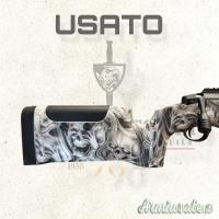USATO – CARABINA – SABATTI MOD. TLD WHITE FLUTED cal. 308 Win