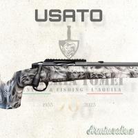 USATO – CARABINA – SABATTI MOD. TLD WHITE FLUTED cal. 308 Win
