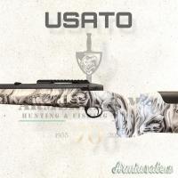 USATO – CARABINA – SABATTI MOD. TLD WHITE FLUTED cal. 308 Win