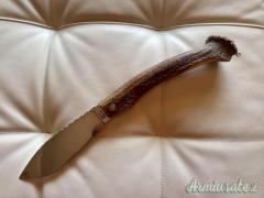 Coltello tipo pattada vintage più scuoio Paolo Farci