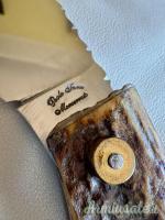 Coltello tipo pattada vintage più scuoio Paolo Farci