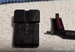 Glock tacca di mira regolabile e mirino f.o. Dawson Precision