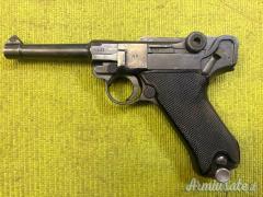Mauser Luger P08, byf 41, Black Widow, 1941, Sportiva, 9x19 (9 Parabellum)