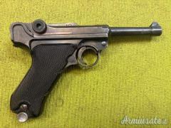 Mauser Luger P08, byf 41, Black Widow, 1941, Sportiva, 9x19 (9 Parabellum)