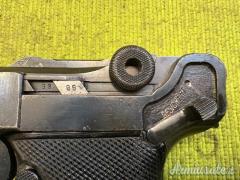 Mauser Luger P08, byf 41, Black Widow, 1941, Sportiva, 9x19 (9 Parabellum)