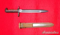 GARAND M1 BERETTA cal. 30-06 Springfield mono matricola con baionetta
