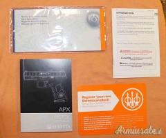 Pistola Beretta APX Cal. 9x21  Sportiva