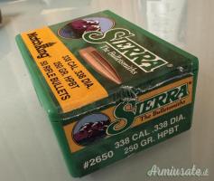 SIERRA BULLET 338 250 GR. MATCHKING - VENDUTO
