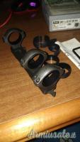 attacchi originali SAKO  3 anelli + slitta 30mm + riduttori da 1 pollice