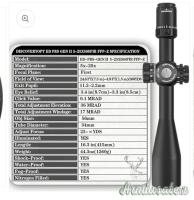 DISCOVERYOPT ED PRS GEN II 5-25X56SFIR FFP-Z