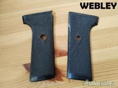 Guancette originali pistola webley