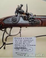 pistola a pietra da tiro Beuret